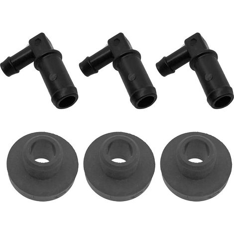 Lot de 3 kits de réservoir à carburant et bague pour Husqvarna – Compatible avec modèles Craftsman, AYP, Poulan – Remplacements 532139227 et 532003645 (1/3)