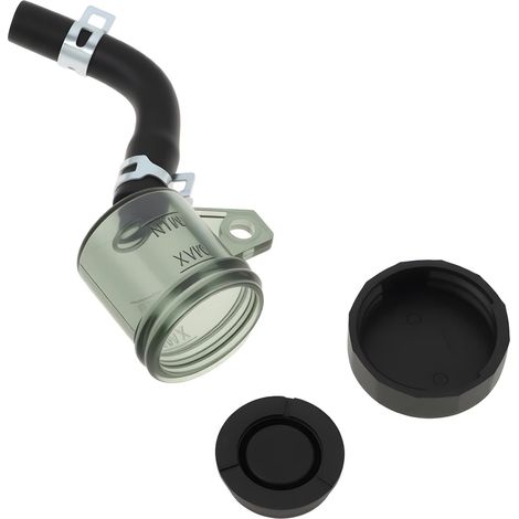 Réservoir de Liquide de Frein Arrière pour Moto Compatible avec Réservoir d'huile du Maître-Cylindre de Moto (1/5)