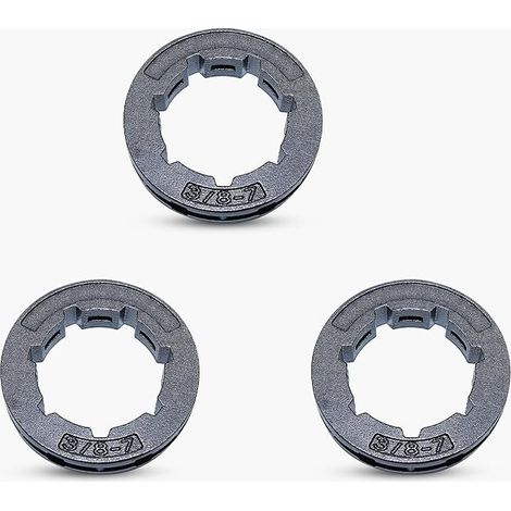Pignon Jante 3/8" 7T Pignon 22mm pour Husqvarna 365 362 371 372 Tronçonneuse Pignon pour Stihl MS361 MS362 MS440 MS441 MS460 MS660 046 064 066 Tronçonneuse (1/5)