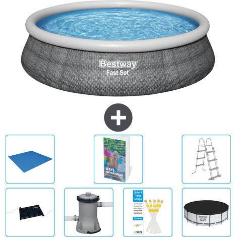 Bestway Bestway Fast Set Ronde - 457x107 cm - 8-pièces S388 (1/5)