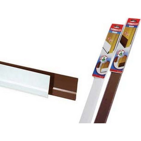 50PZ PARAFREDDO ADESIVO PVC FLESSIBILE FELTRO PORTE cm100, marrone