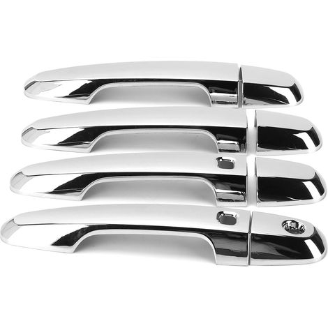 Ensemble de 8 poignées de porte extérieures de rechange chromées pour Mitsubishi Pajero/Montero/Shogun Sport 2019-2021 (1/5)