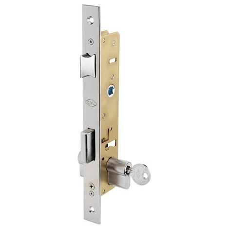 Cerradura embutir CVL 184/30/0 hierro niquelado