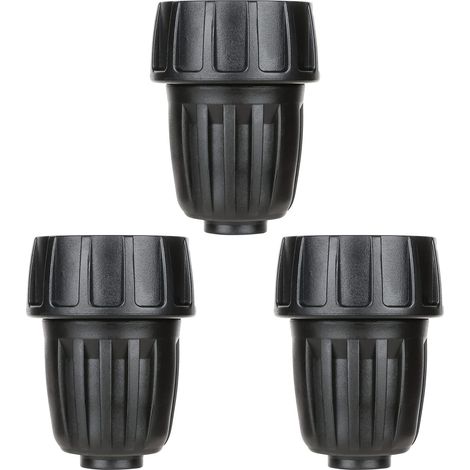 Adaptateur de robinet pour tuyau d'irrigation goutte à goutte 1/2 pouce (lot de 3), adaptateur pour tuyau d'irrigation 3/4" vers 1/2", adaptateur pour tuyau d'arrosage avec raccord de robinet 3/4 pouc (1/5)