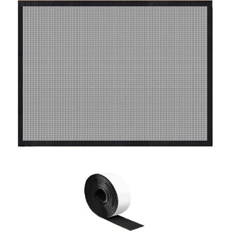 Pare-feu en maille pour cheminée,PVC noire améliore de votre espace de vie tout en offrant une sécurité essentielle pour les enfants (29x40in/73.7 x 101.6 cm) (1/5)