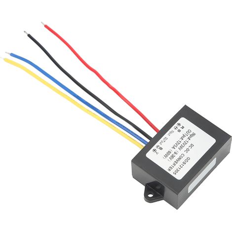 Module régulateur de tension CC étanche 12 V/24 V vers 12 V 5 A (1/5)