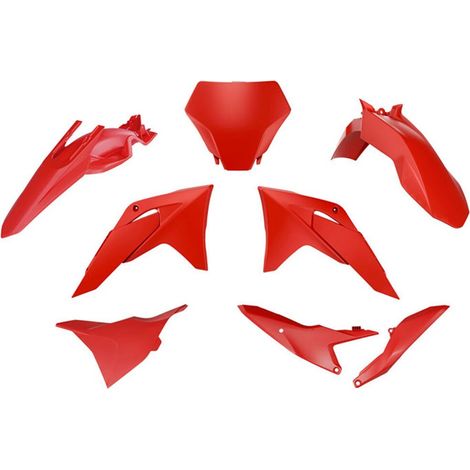 SET PLASTICA GAS GAS MC 85 '25 RACETECH (RTECH) 2024/12 OEM COLORE ROSSO