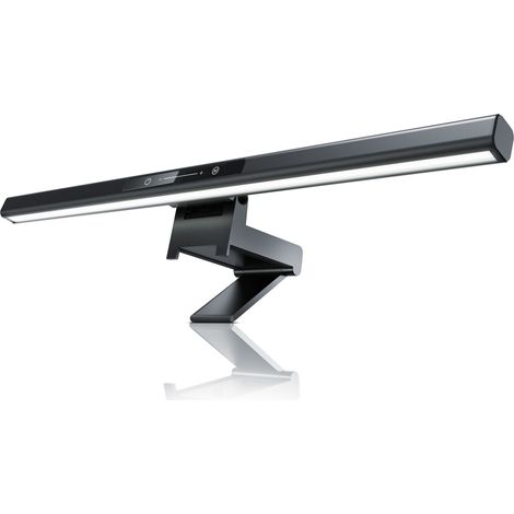 CSL LED Monitorlampe, Bildschirmlampe mit Dimmfunktion, Schreibtischlampe, 4,5W, Screenbar, 3 Lichtfarben, Monitorlicht, blendfrei, Monitor Lampe (1/5)