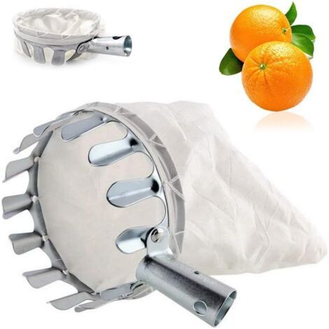 Recolector de fruta, herramienta de recolección, 14 cm de diámetro, para recoger frutas altas.