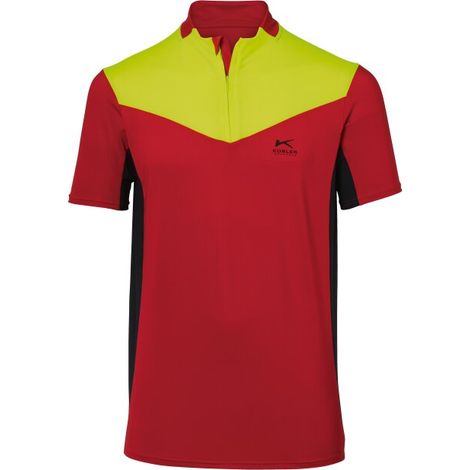 Kübler Funktionsshirt FOREST 5050 rot/warngelb Gr. XXL