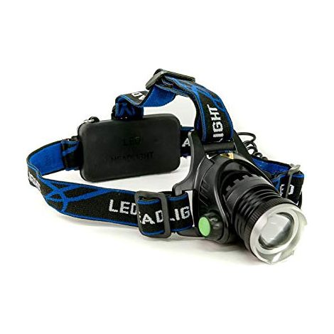 Tiross latarka akumulatorowa czołowa zoom 10w cree ts-1195