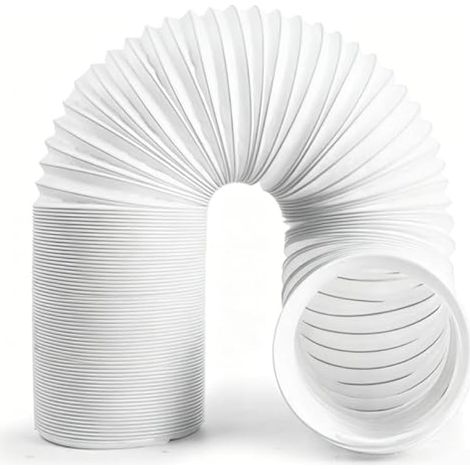 Tuyau de climatisation (13 cm / 5,1 pouces x 2 m), tube de climatisation portable, pièce de rechange universelle et flexible pour tuyau d'évacuation de climatiseur portable (1/5)