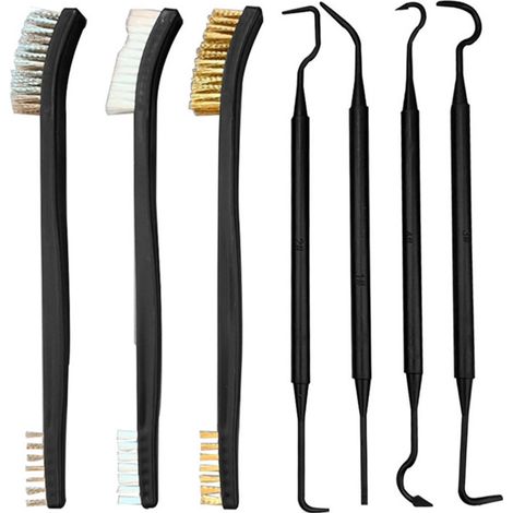 Brosses Métalliques, 3 Pcs Brosses Métalliques, Brosse Acier Inoxydable, Brosse de Nettoyage de Fil pour Évier, Soudure, Nettoyer Four, Rouille (1/5)