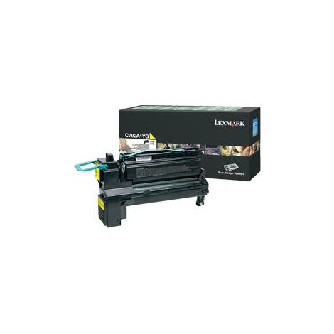 Cartuccia Toner Giallo Originale Lexmark C792A1YG per Stampanti Laser, 6.000 Pagini (1/2)