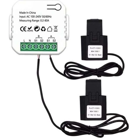 Smart WiFi Power Socket Tuya Solar Power Socket APP Monitoring Power Socket Dual Channel MUMU (1/4)