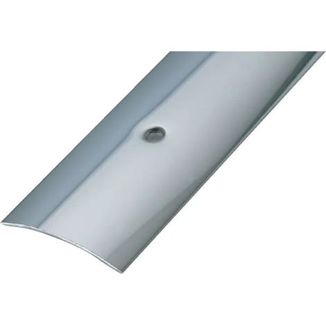 Halb gewölbte Schwelle vorgebohrt L.93cm x B.30mm ELTON Edelstahl - B01001/093