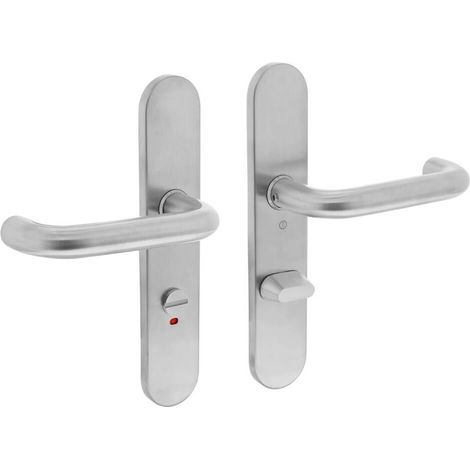Poignée de porte étanche Rond Fermeture de WC en acier inoxydable 63/8 - 0035.057665 (1/2)