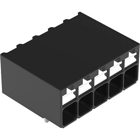 WAGO 2086-1225 Printklemme 1.50 mm² Polzahl 5 Schwarz 1 St.
