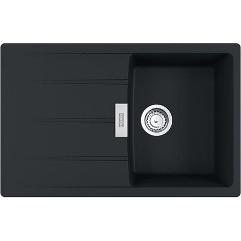 Franke Einbauspüle Centro CNG 611-78 Fragranit Black Matt (1/3)