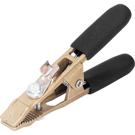 260A Argon Earth Wire Clamp for Electric Arc Welding Hair Styling (Black Cover) (1/5)