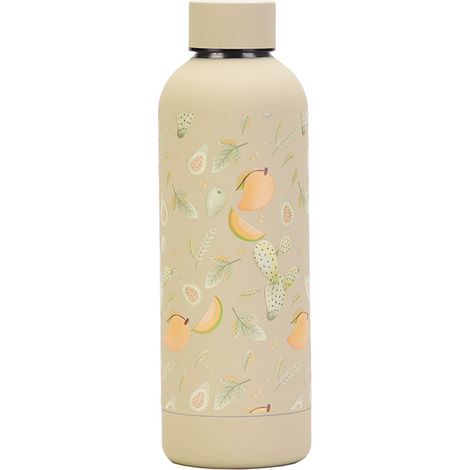 Bouteille Thermos Acier Inoxydable - 500 ml - Double Paroi Vide - Isolation Chaude Froide - Pour Extérieur Sport Voyage - 1 Pièce (1/5)