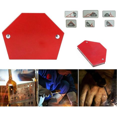 Aimant De Soudure Magnétique Carré 30° 45° 60° 75° 90° 120° 25lb 12kg Hexagonal (1/4)