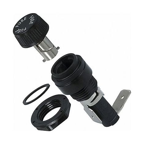 Porte-fusible monté sur panneau Eaton Eaton Bussman taille 6.3 x 32mm 20A 250V c.a. ( Prix pour 1 )