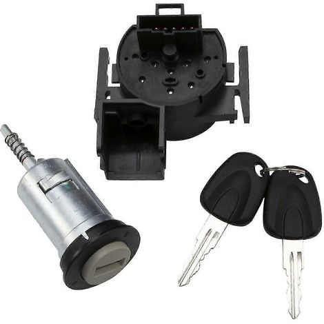 Ignition Lock Switch with Keys for Vauxhall Corsa Meriva 0913694 0913652 (1/5)