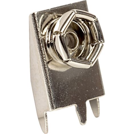 TRU COMPONENTS SNAP-ON (+ve) Einzelkontakt 1x 9 V Block Druckknopfanschluss