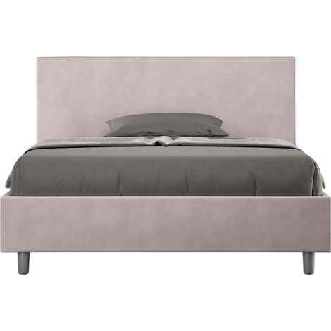 Letto Matrimoniale 160x190 cm Senza Rete Adele Glicine (1/4)