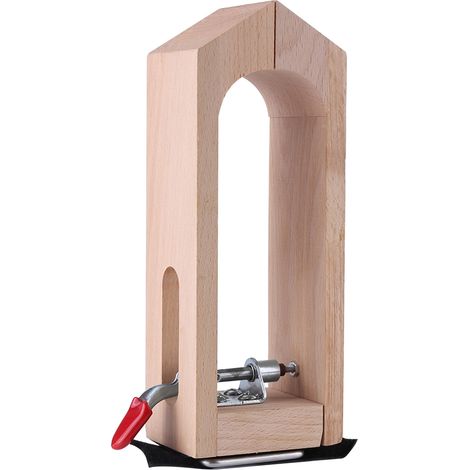 Attache en cuir de hêtre pour travaux d'aiguille, couture et laçage DIY - Outils de bricolage et loisirs créatifs (1/5)