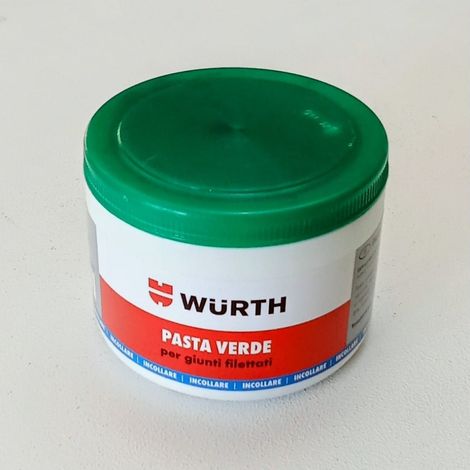 Pasta verde antibloccante da 450gr per giunti e raccordi filettati (1/4)