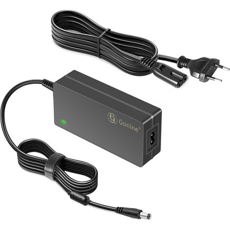 24V 2.5A Adaptateur Secteur 60W avec connecteur Jack 5.5 X 2.5mm DC 100-240V AC vers DC 24V 2,5A, pour appareils 24V 1 A, 1,5A, 2A, 2500 mA bandes LED, écrans LCD (1/5)