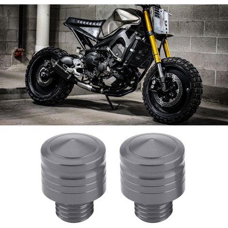 Rétroviseur Moto Adaptateur Fileté M10x1.25 Vis de Remplacement pour Yamaha, Kit de Boulons en Titane, Fixation Universelle Rétro, Écrous de Miroir Arrière (1/5)