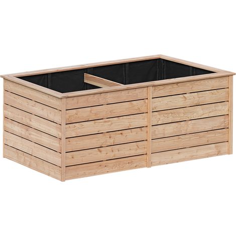 Hochbeet Emma XL, Lärche 20x120 mm, 206x103x80 cm