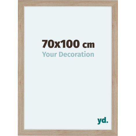 yd. - Cadre photo 70x100 - Chene Clair - MDF - Como (1/5)