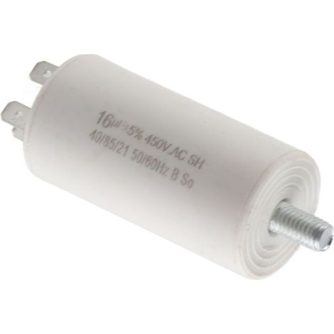 Condensateur CBB60 450V 16µF pour moteur de machine à laver, réfrigérateur et climatiseur (1/5)