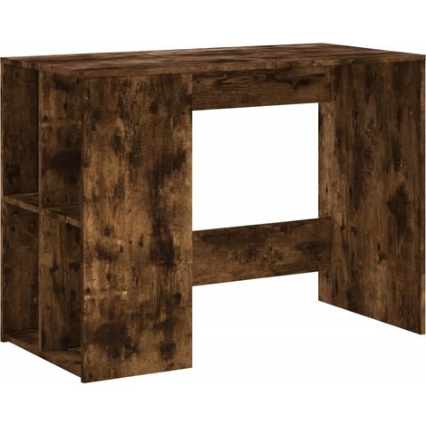 Maison Exclusive - Schreibtisch Räuchereiche 102x50x75 cm Holzwer