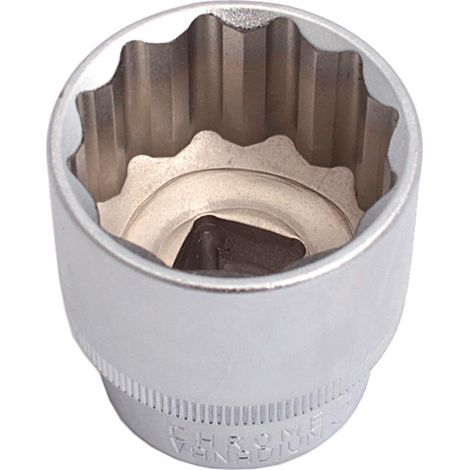 Torx-Stecknuss 1/2 - 27 mm Cr.V /Anhänger/ 12 Punkte