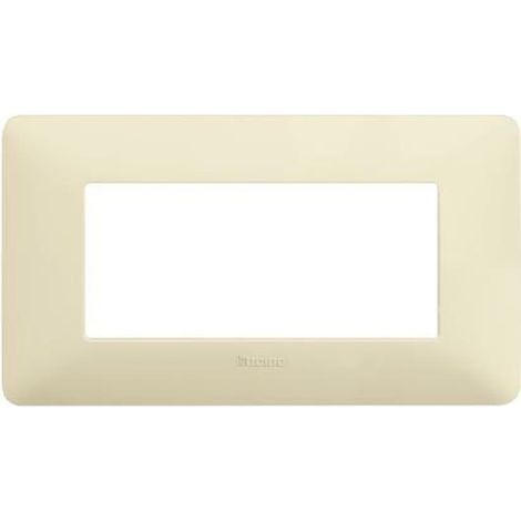 Bticino matix placca 4 moduli colore avorio am4804bav