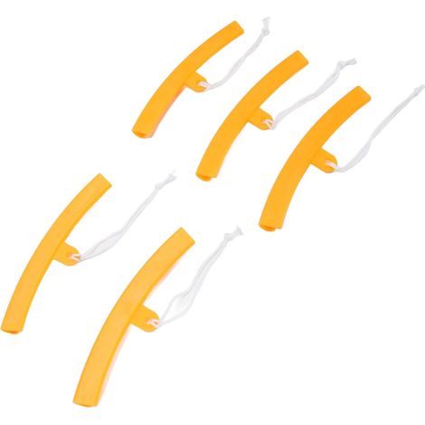 Protecteur de Jante de Changement de Pneu de Voiture 5 Pièces, économiseurs de Bord de Jante de Roue en Polyuréthane de qualité Supérieure avec Conception à Longue Fente, pour Moto SUV (1/5)