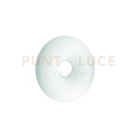 PLAFONIERA DODI D.42CM 3 LUCI ATTACCO E27 COLORE BIANCO CON DECORAZIONE BIANCO-TORTORA-NERO