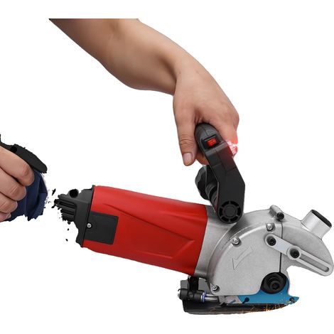 Fraiseuse murale, coupe à grande vitesse, fonction de guidage laser, Rouge (1/5)