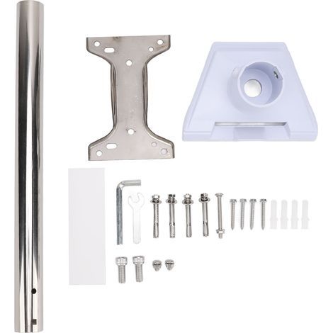 Adjustable and Robust Roof Mounting Plate - with Hose Adapter for Standard Gen 3/V3 Antenna (1/5)