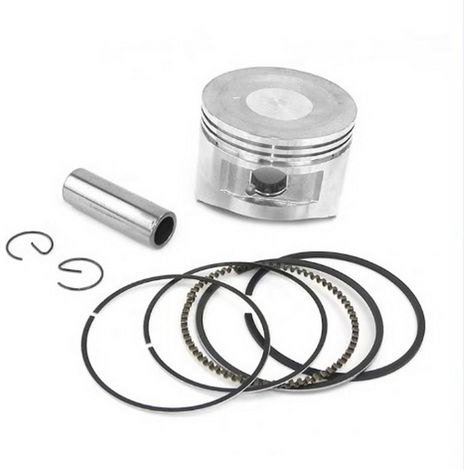 Kit piston GX340 182F Ensemble piston 82MM, comprenant segments de piston, réparation de compression, convient aux moteurs Honda GX340/182F.