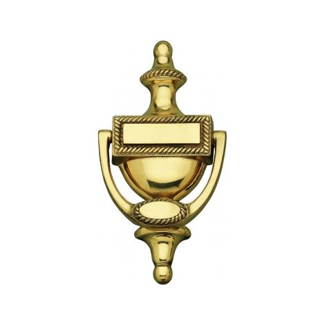 Ouvre&Déco – Heurtoir VICTORIAN CORDE, en laiton poli, classique (1/2)