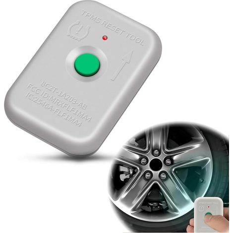 Herramienta de reinicio de sensor, reaprendizaje de presión de neumáticos de automóvil, compatible con activación de neumáticos TPMS 19 8C2T-1A203-AB para Ford y otros modelos (1/5)