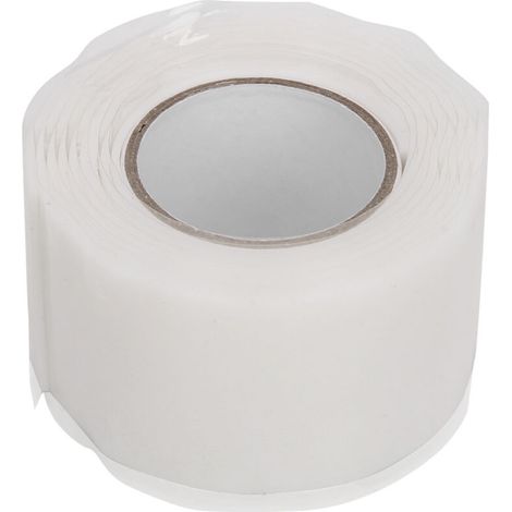 Ruban adhésif étanche à forte adhérence pour tuyaux PVC/PPR, fournitures de réparation, longueur 1 mètre, blanc/rouge (1/5)