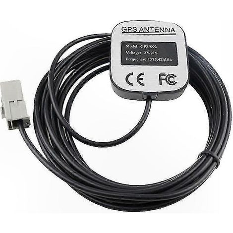 Aktive GPS-Antenne mit Klinkenstecker und Kabel für Autonavigationssysteme, hochempfindlicher Empfänger (1/5)