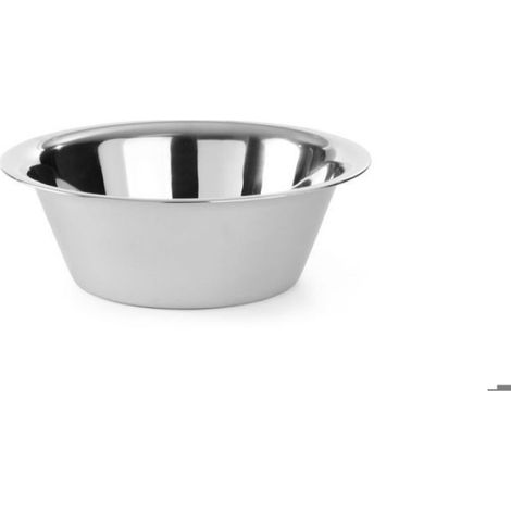 Bol De Préparation - Acier Inoxydable - L340 X L1 X H113 Mm - Gris - 1 Pièce (1/2)